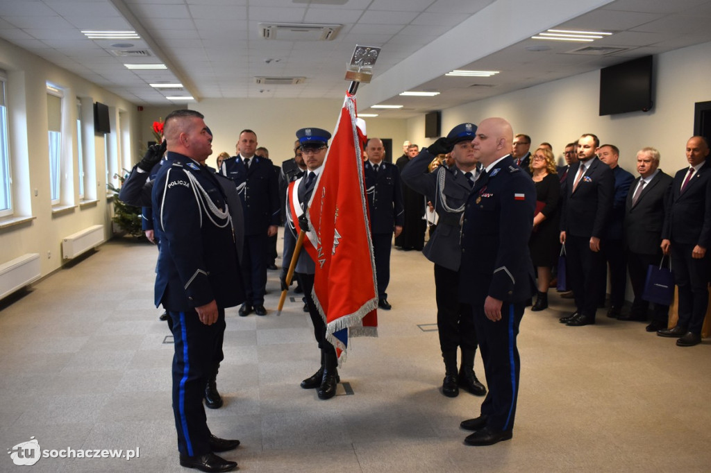 Pożegnanie z policyjnym mundurem i powierzenie obowiązków na stanowisku Komendanta