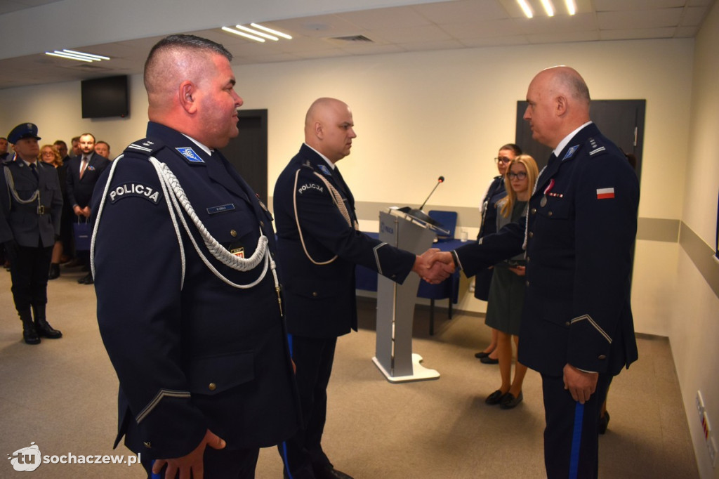 Pożegnanie z policyjnym mundurem i powierzenie obowiązków na stanowisku Komendanta