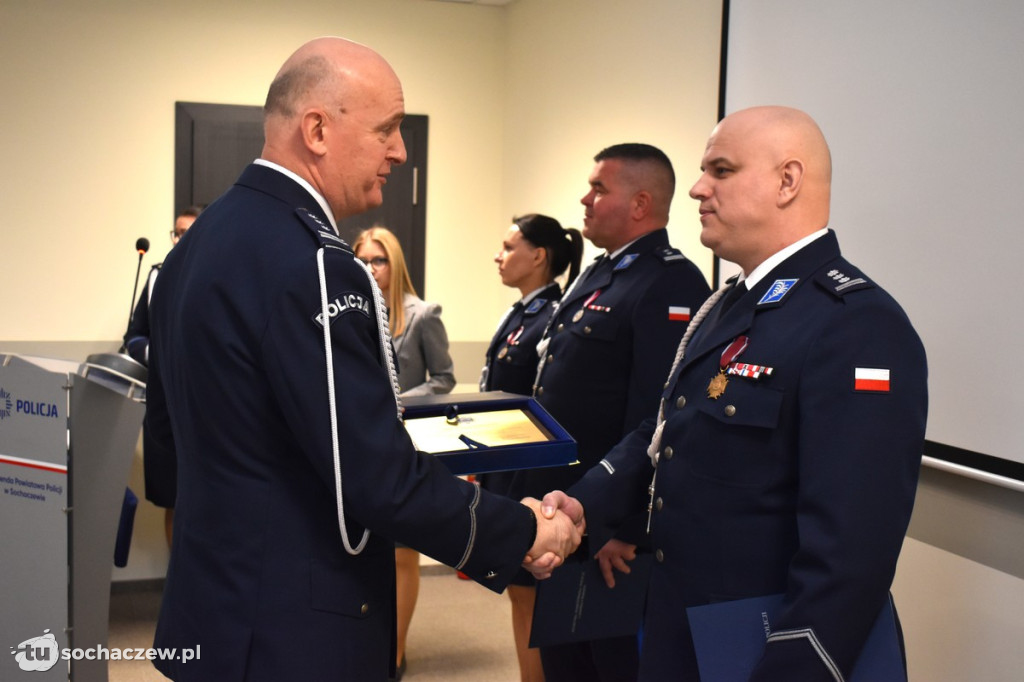 Pożegnanie z policyjnym mundurem i powierzenie obowiązków na stanowisku Komendanta