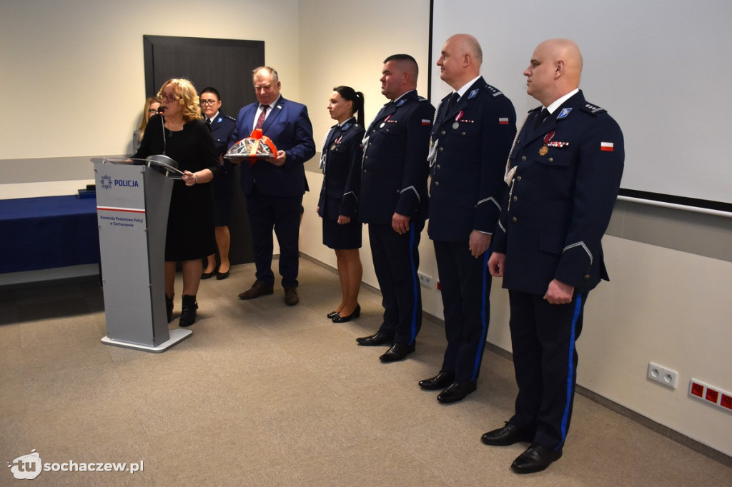 Pożegnanie z policyjnym mundurem i powierzenie obowiązków na stanowisku Komendanta