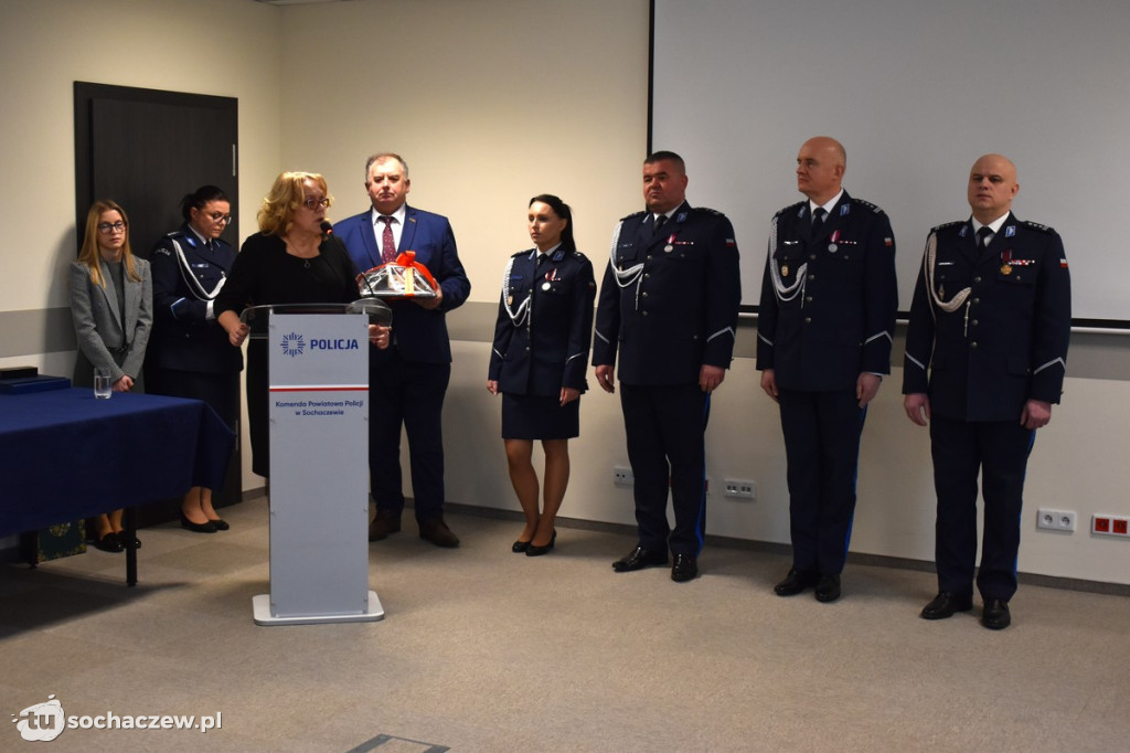 Pożegnanie z policyjnym mundurem i powierzenie obowiązków na stanowisku Komendanta