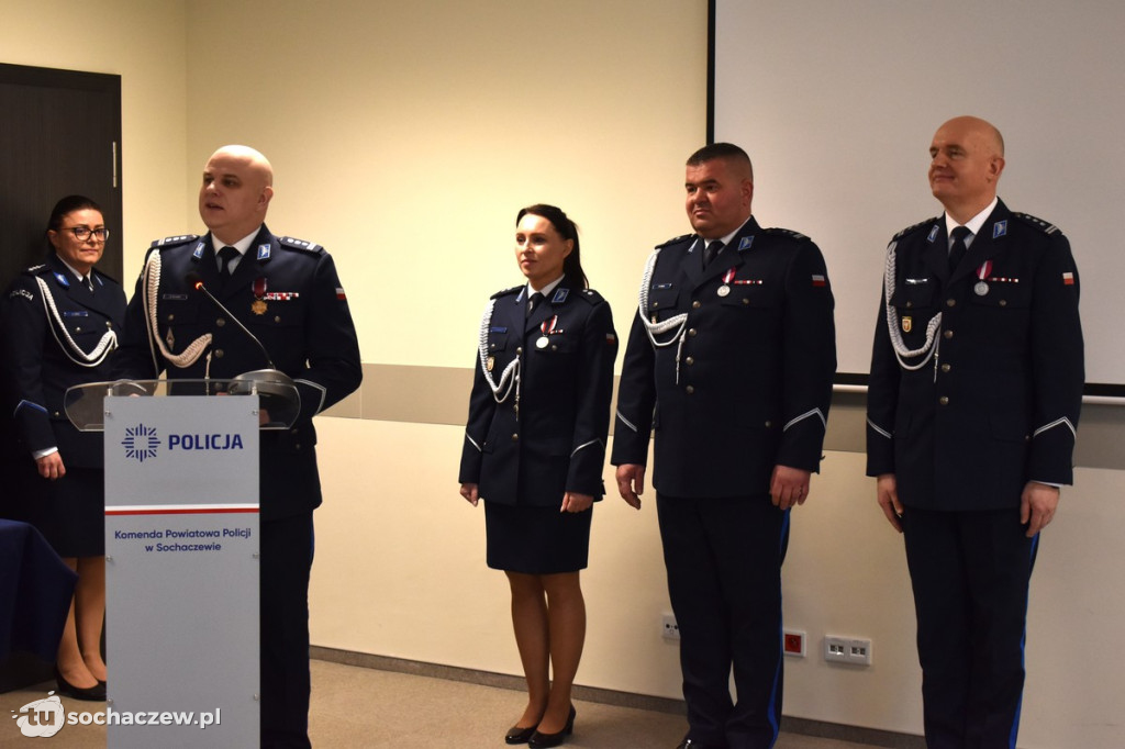 Pożegnanie z policyjnym mundurem i powierzenie obowiązków na stanowisku Komendanta