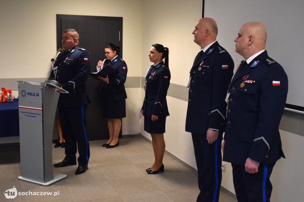 Pożegnanie z policyjnym mundurem i powierzenie obowiązków na stanowisku Komendanta