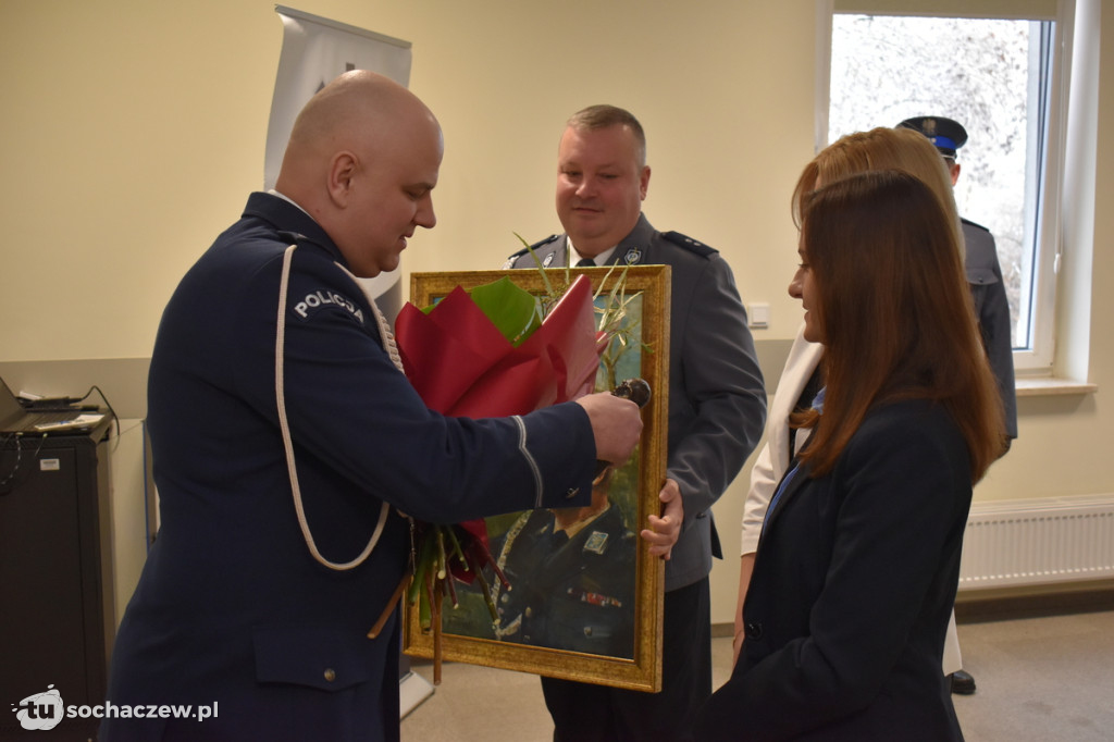 Pożegnanie z policyjnym mundurem i powierzenie obowiązków na stanowisku Komendanta