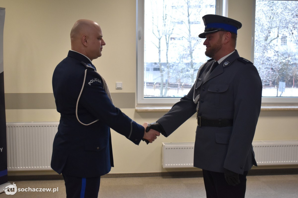 Pożegnanie z policyjnym mundurem i powierzenie obowiązków na stanowisku Komendanta