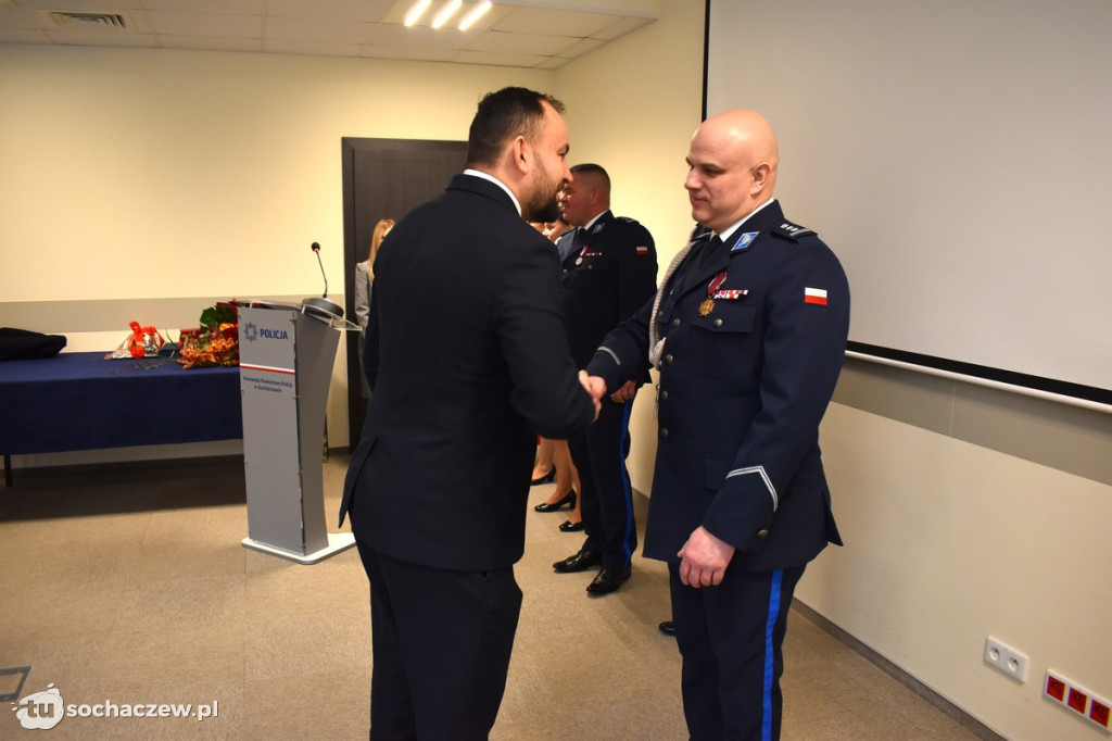 Pożegnanie z policyjnym mundurem i powierzenie obowiązków na stanowisku Komendanta