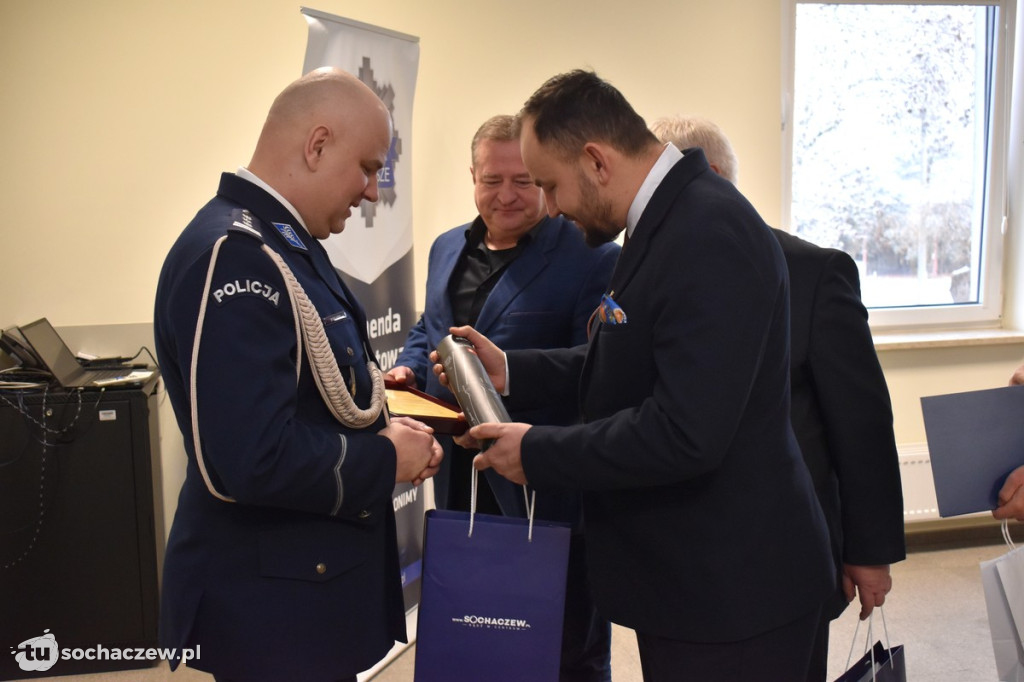 Pożegnanie z policyjnym mundurem i powierzenie obowiązków na stanowisku Komendanta