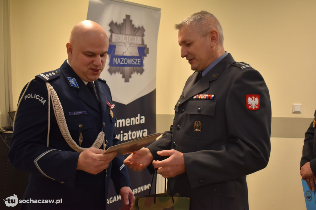 Pożegnanie z policyjnym mundurem i powierzenie obowiązków na stanowisku Komendanta