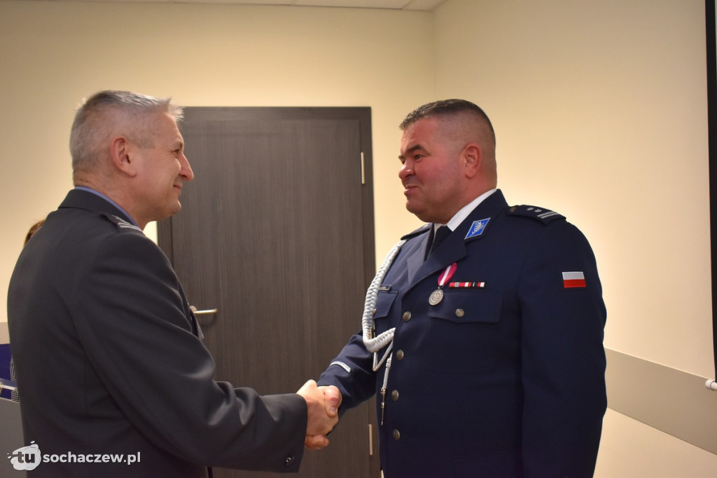 Pożegnanie z policyjnym mundurem i powierzenie obowiązków na stanowisku Komendanta