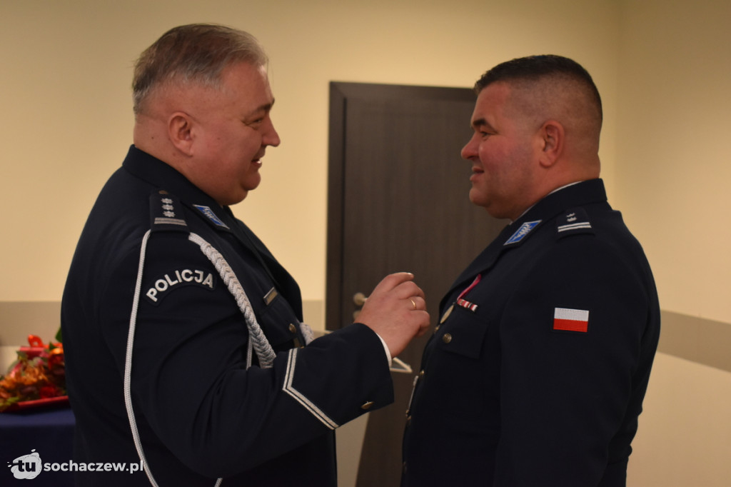 Pożegnanie z policyjnym mundurem i powierzenie obowiązków na stanowisku Komendanta