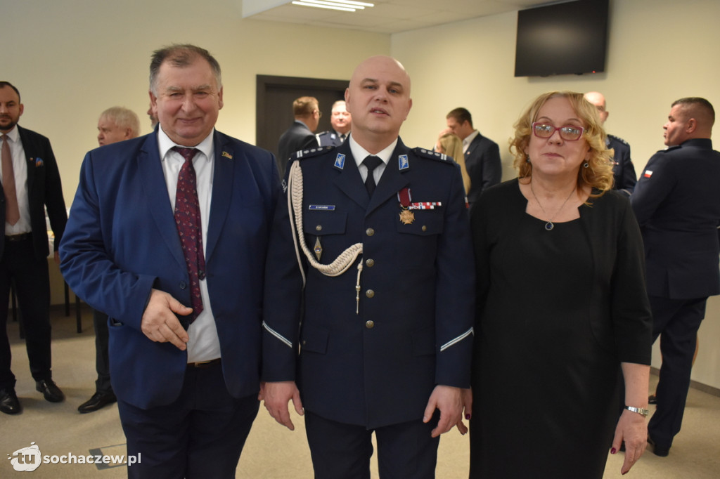 Pożegnanie z policyjnym mundurem i powierzenie obowiązków na stanowisku Komendanta