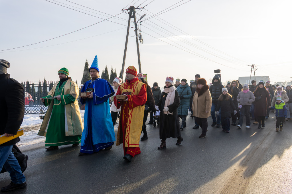 Orszak Trzech Króli w Młodzieszynie