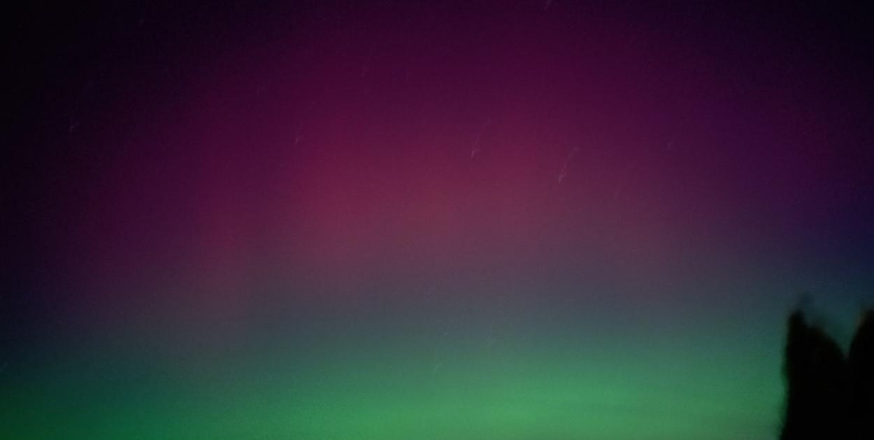 Zorza polarna w obiektywach Czytelników