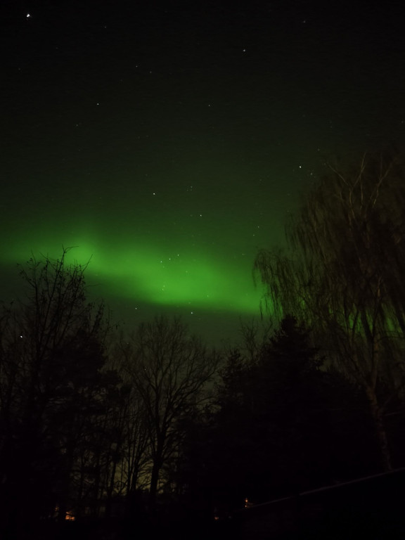 Zorza polarna w obiektywach Czytelników