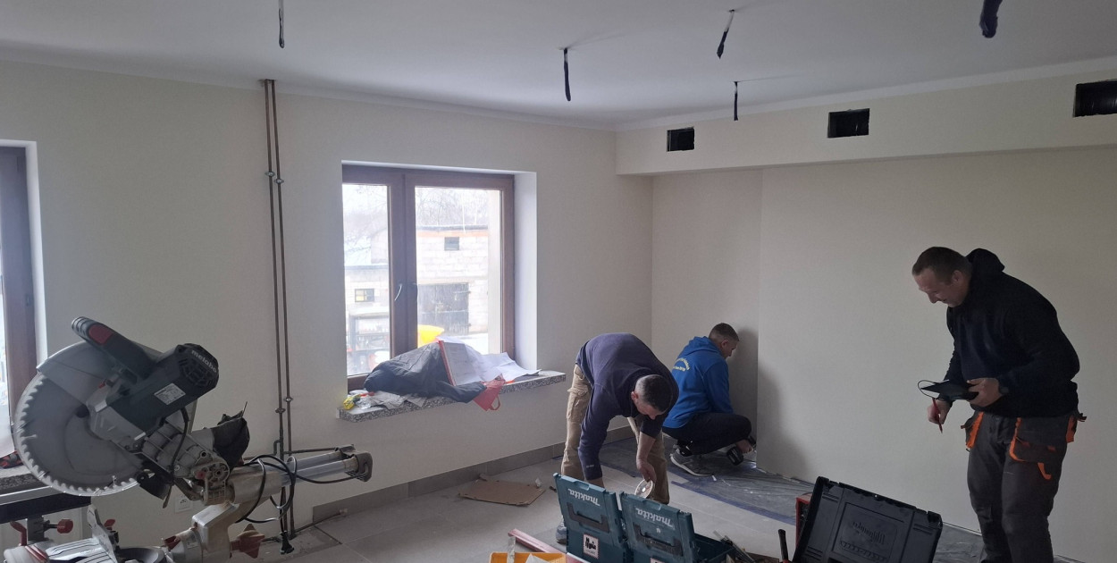 Remont urzędu gminy Rybno dobiega końca