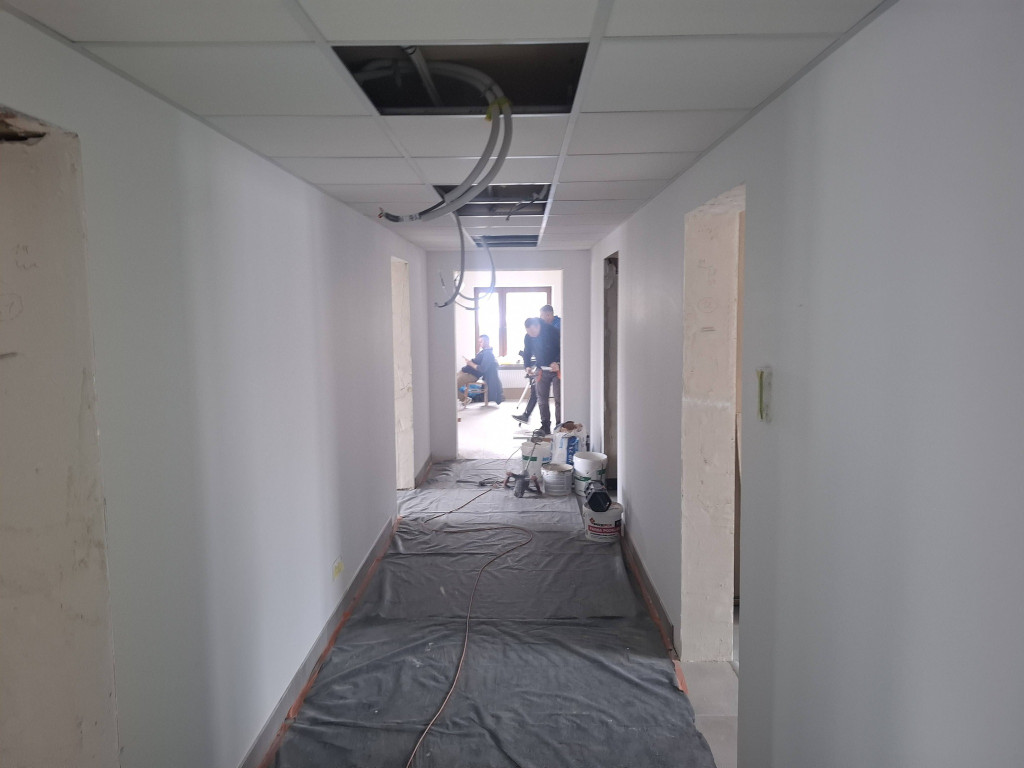 Remont urzędu gminy Rybno dobiega końca