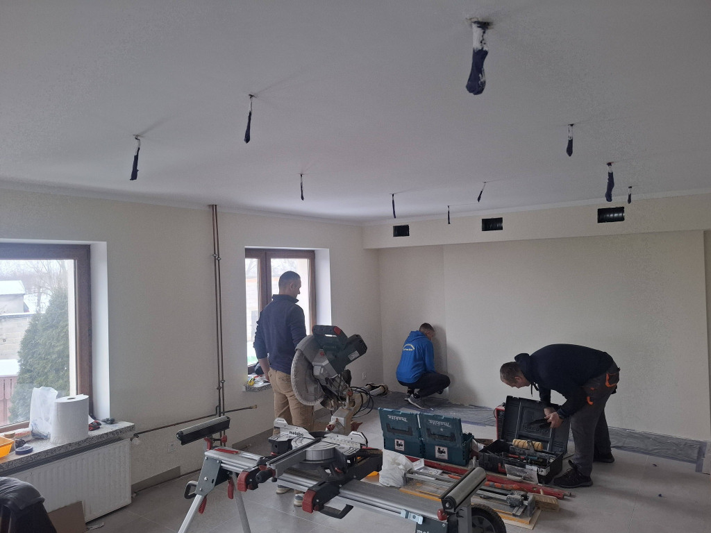 Remont urzędu gminy Rybno dobiega końca