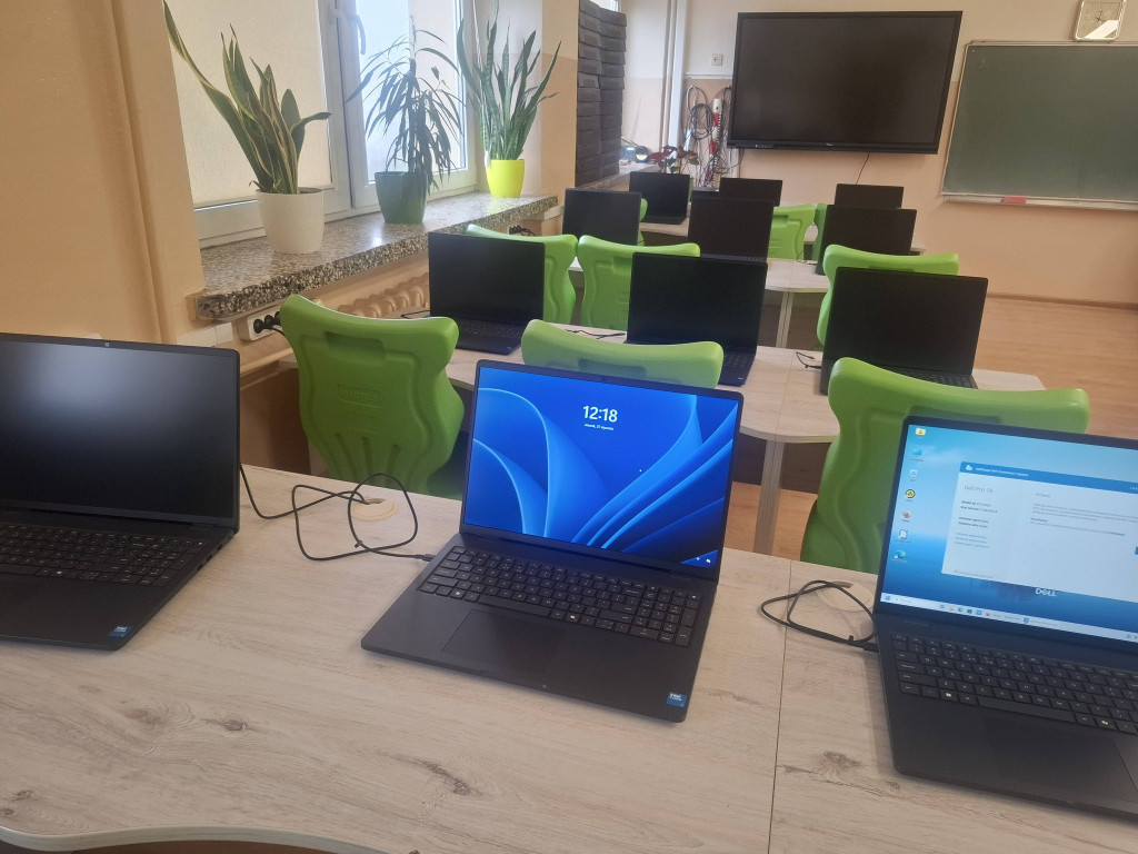 Rybno: są laptopy, a będzie sztuczna inteligencja