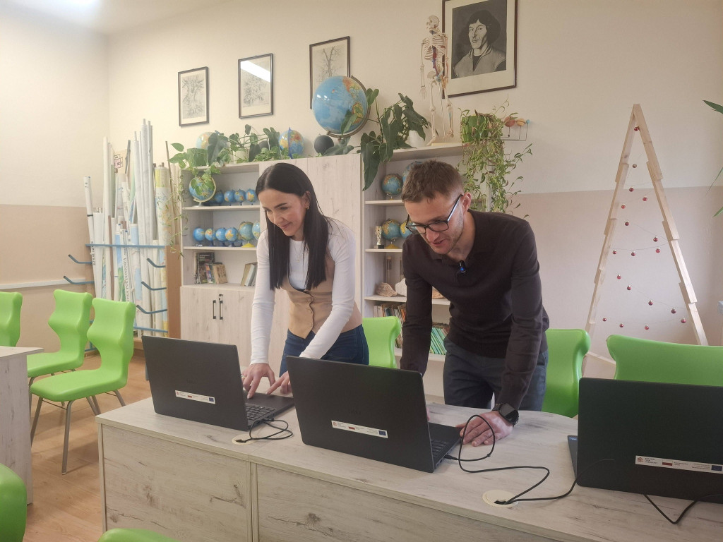 Rybno: są laptopy, a będzie sztuczna inteligencja