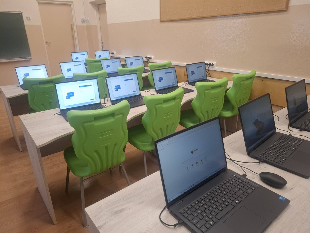 Rybno: są laptopy, a będzie sztuczna inteligencja
