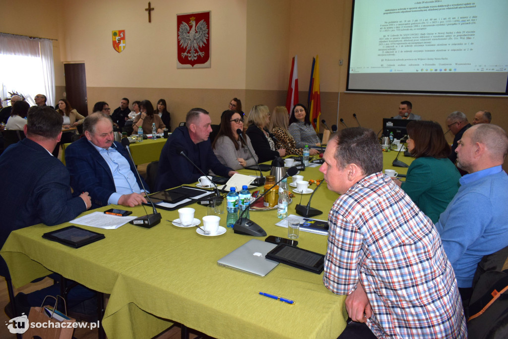 Sesja rady gminy Nowa Sucha 29.01.2026