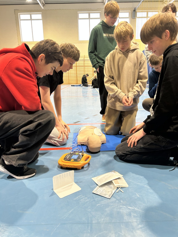 Teresin: trenowali pierwszą pomoc, a będą znowu