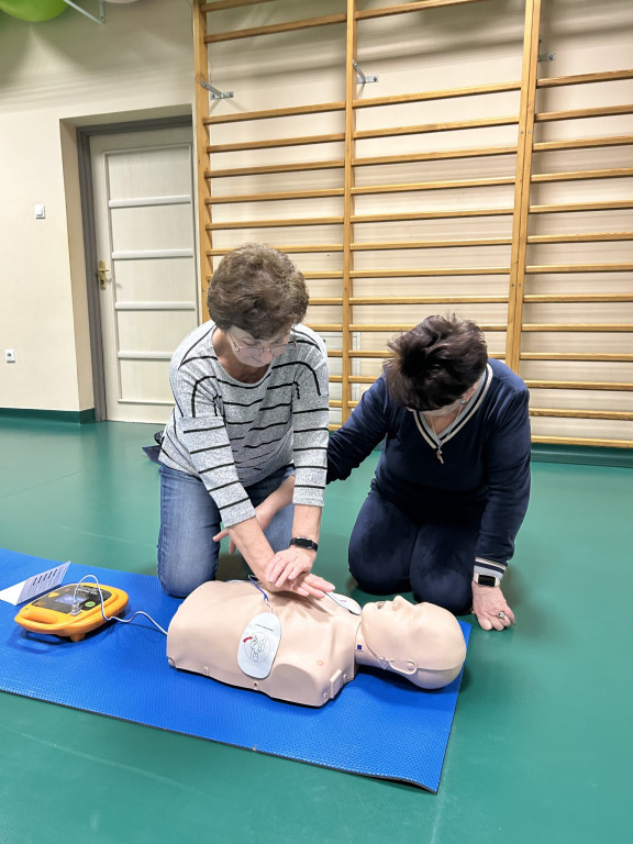 Teresin: trenowali pierwszą pomoc, a będą znowu