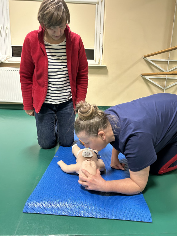 Teresin: trenowali pierwszą pomoc, a będą znowu