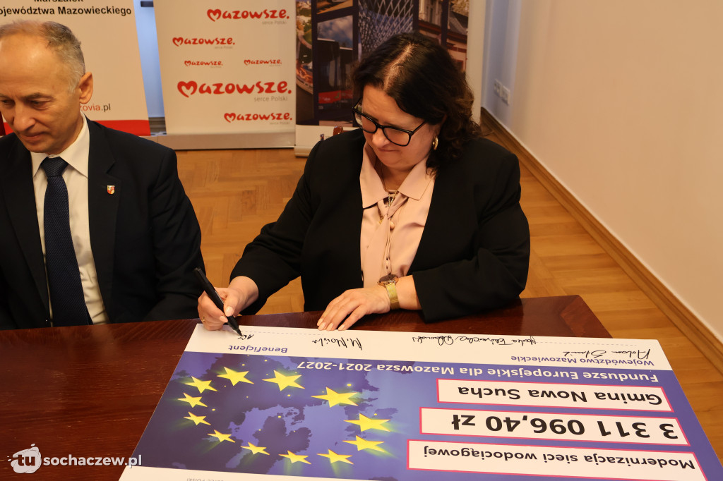 Ponad 3 miliony dla Gminy Nowa Sucha