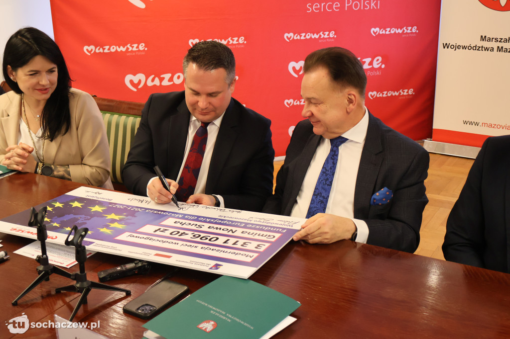 Ponad 3 miliony dla Gminy Nowa Sucha