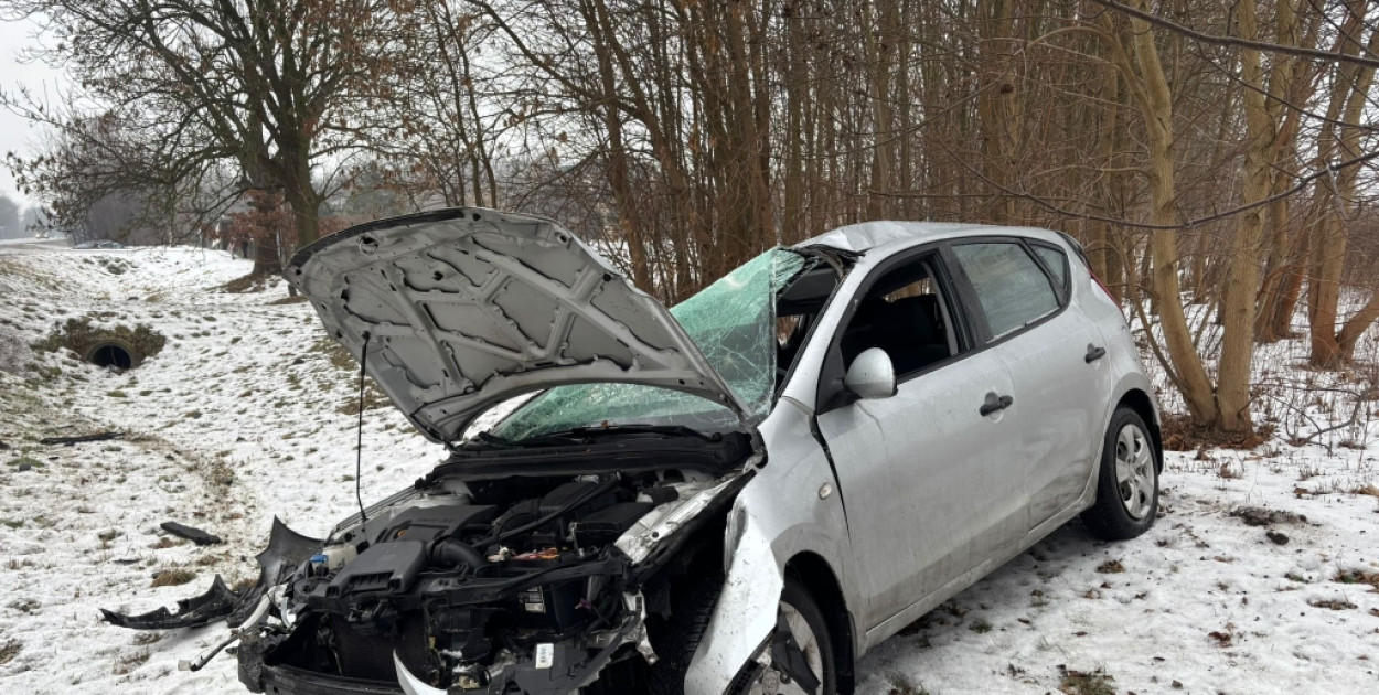 Zdarzenie drogowe na Łowickiej