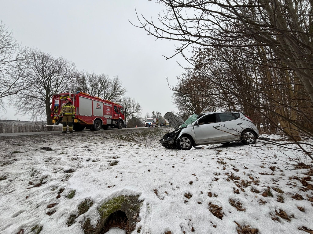 Zdarzenie drogowe na Łowickiej