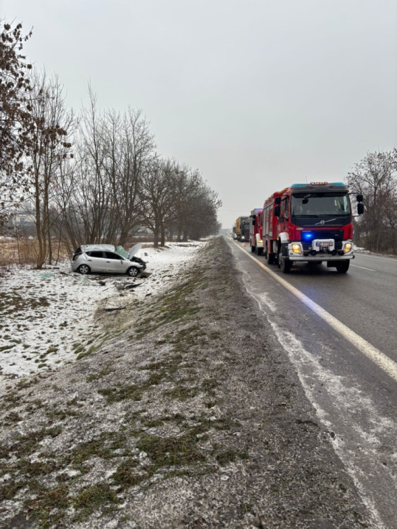Zdarzenie drogowe na Łowickiej