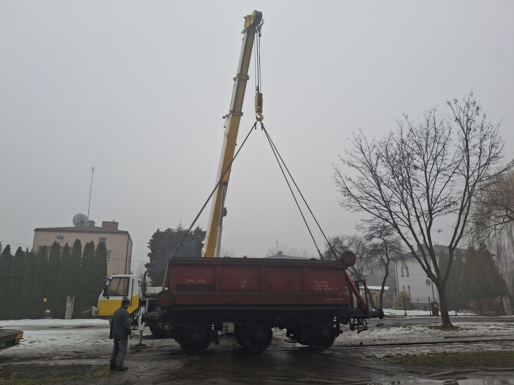 Nowy eksponat w Muzeum Kolei Wąskotorowej