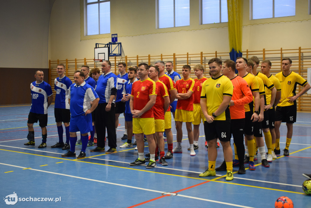 Piłkarska rywalizacja druhów i strażaków