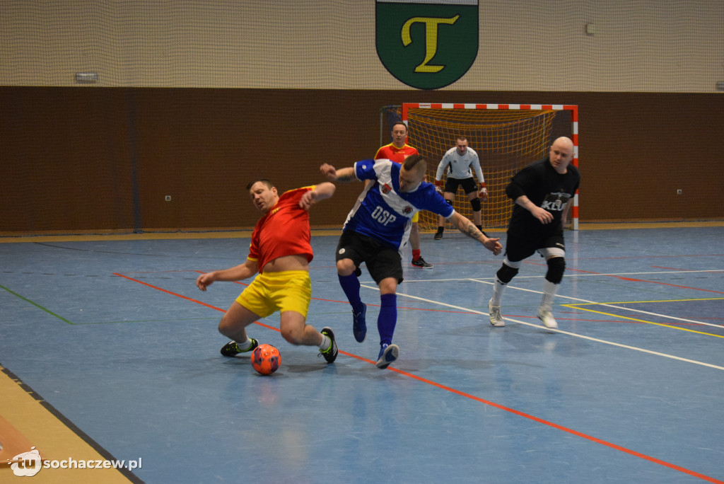 Piłkarska rywalizacja druhów i strażaków