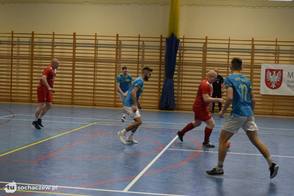 Piłkarska rywalizacja druhów i strażaków