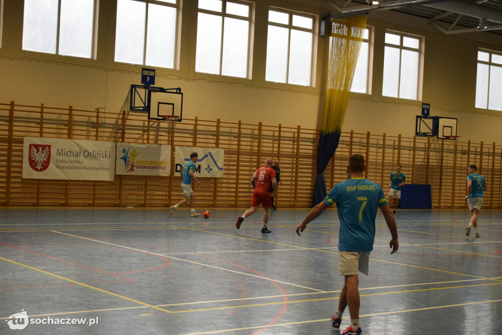 Piłkarska rywalizacja druhów i strażaków