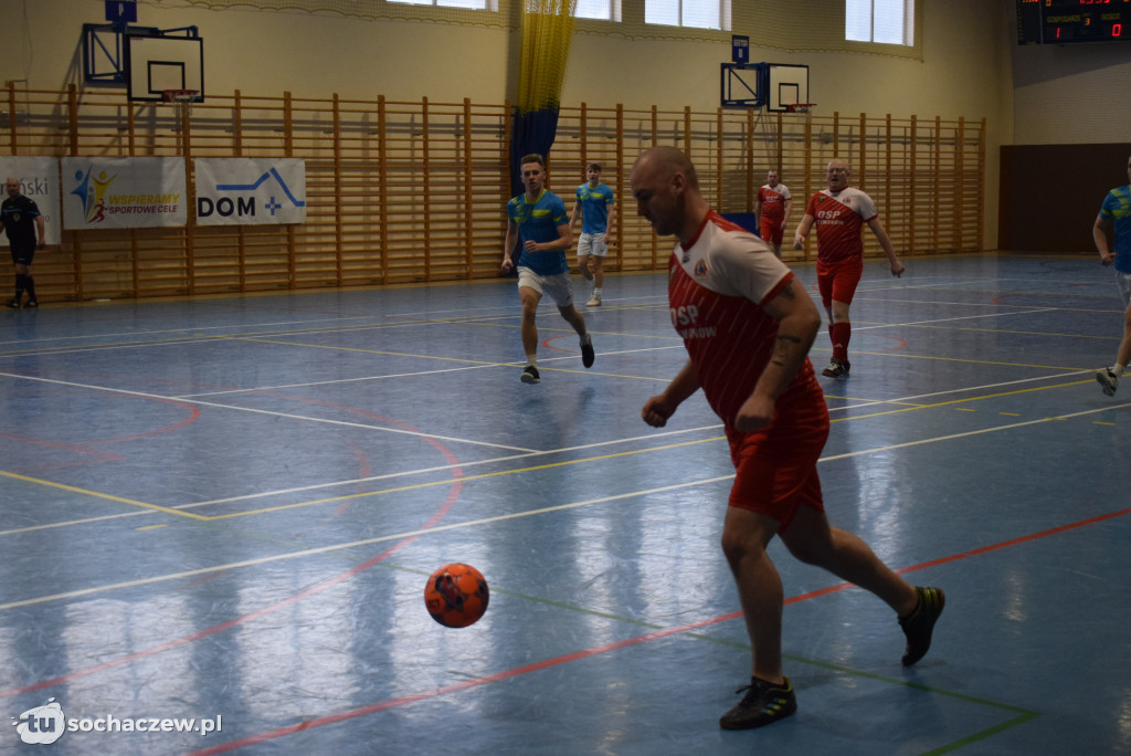 Piłkarska rywalizacja druhów i strażaków