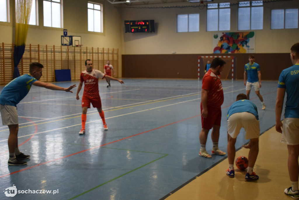 Piłkarska rywalizacja druhów i strażaków