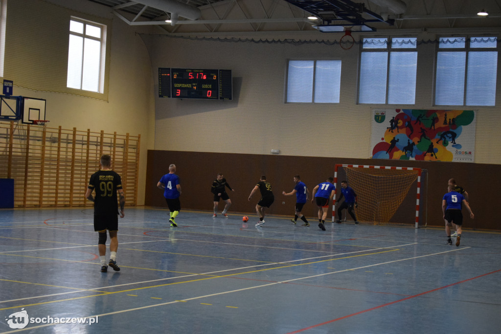 Piłkarska rywalizacja druhów i strażaków