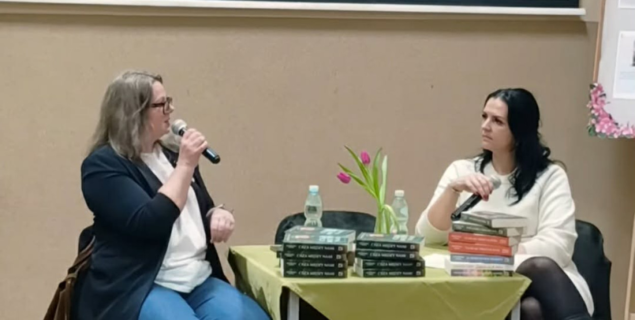 Spotkanie z Katarzyną Fiołek w Nowej Suchej