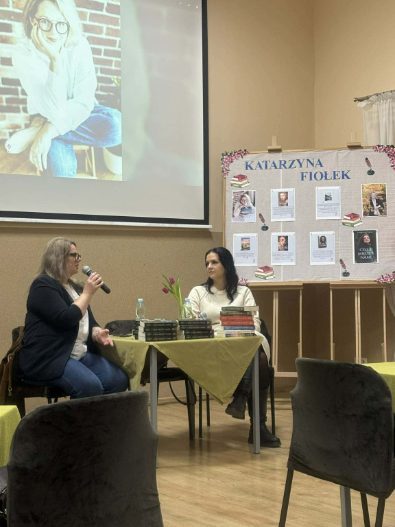 Spotkanie z Katarzyną Fiołek w Nowej Suchej