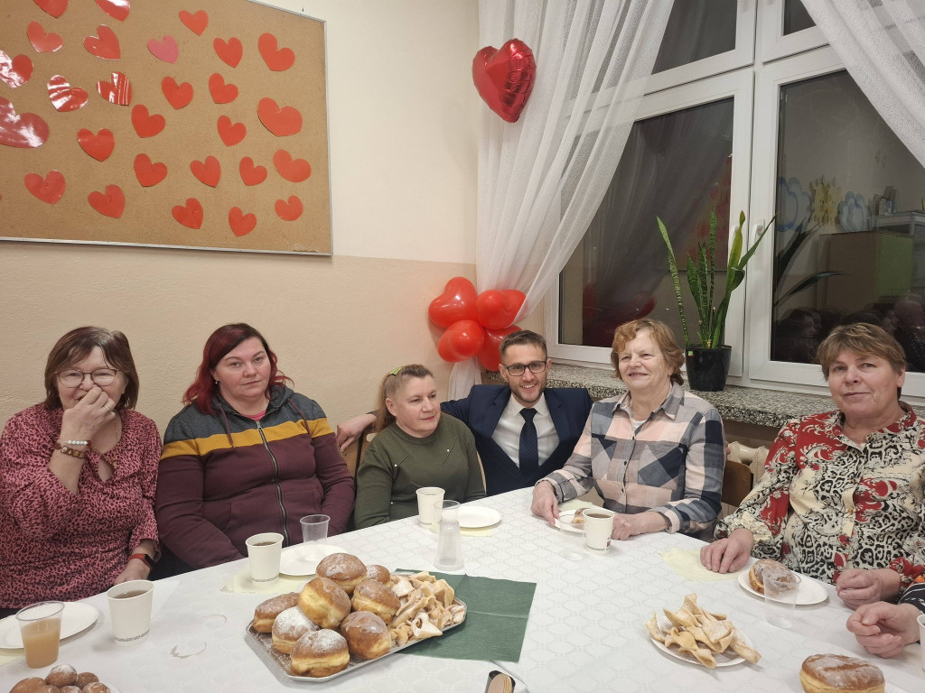 Spotkanie przy pączku w Rybnie