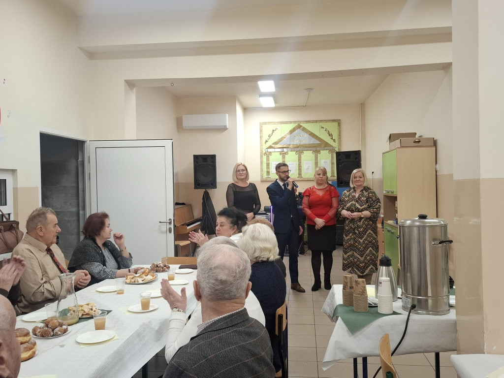 Spotkanie przy pączku w Rybnie