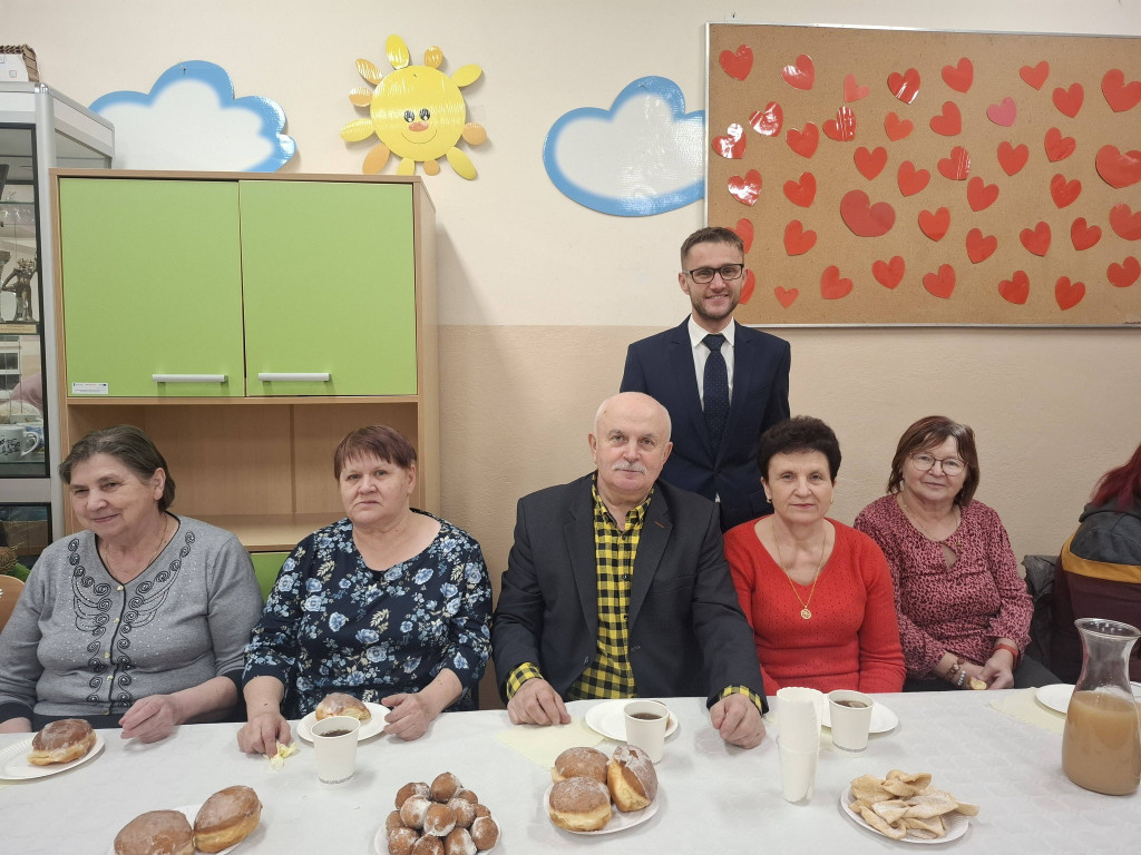 Spotkanie przy pączku w Rybnie