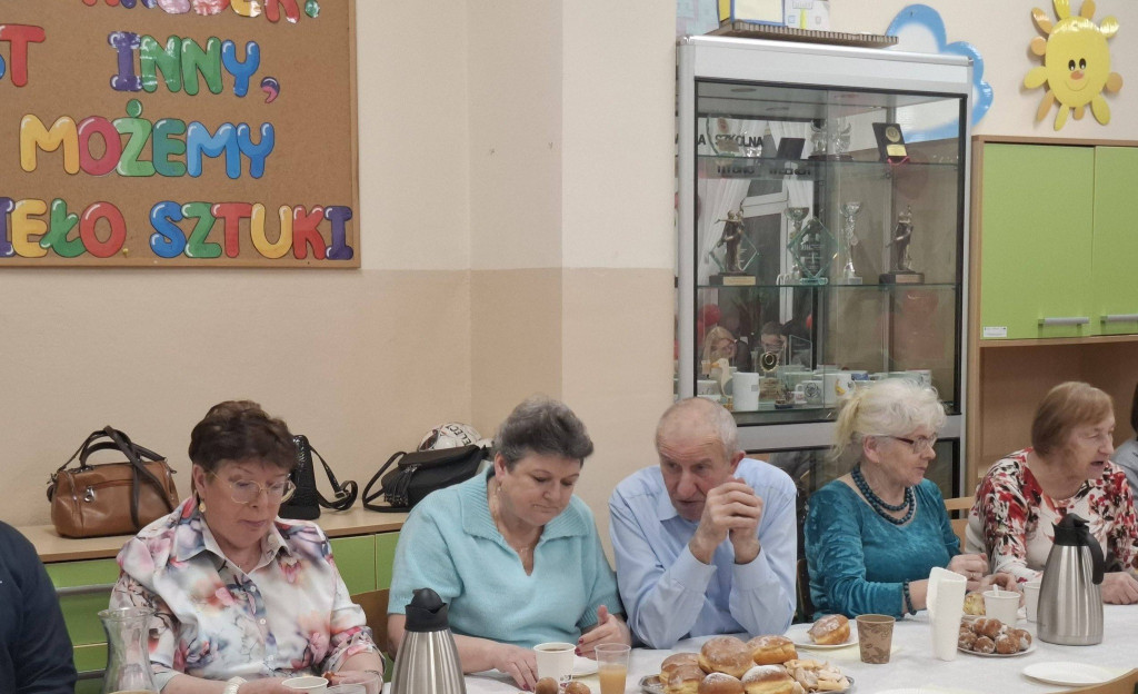 Spotkanie przy pączku w Rybnie