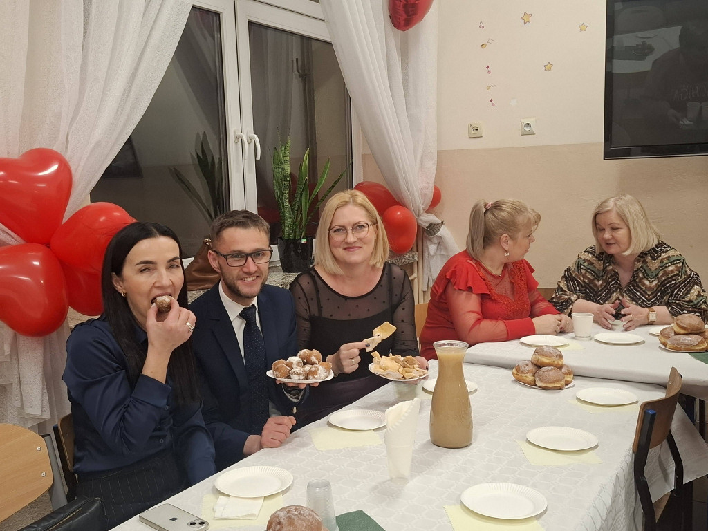 Spotkanie przy pączku w Rybnie