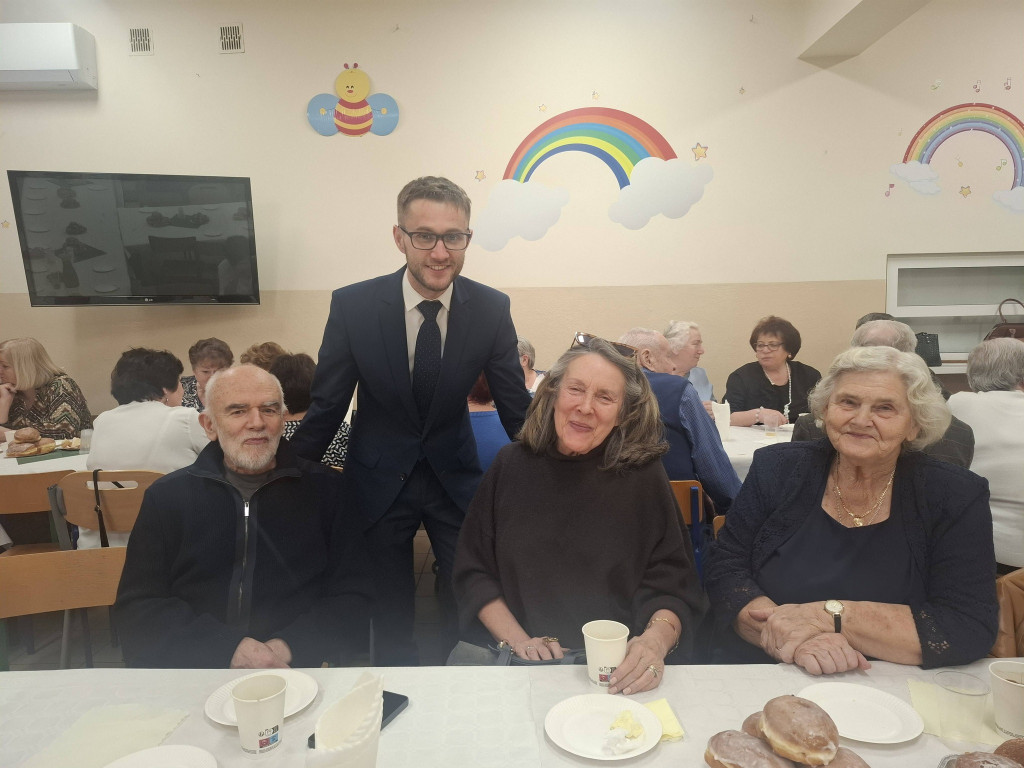 Spotkanie przy pączku w Rybnie