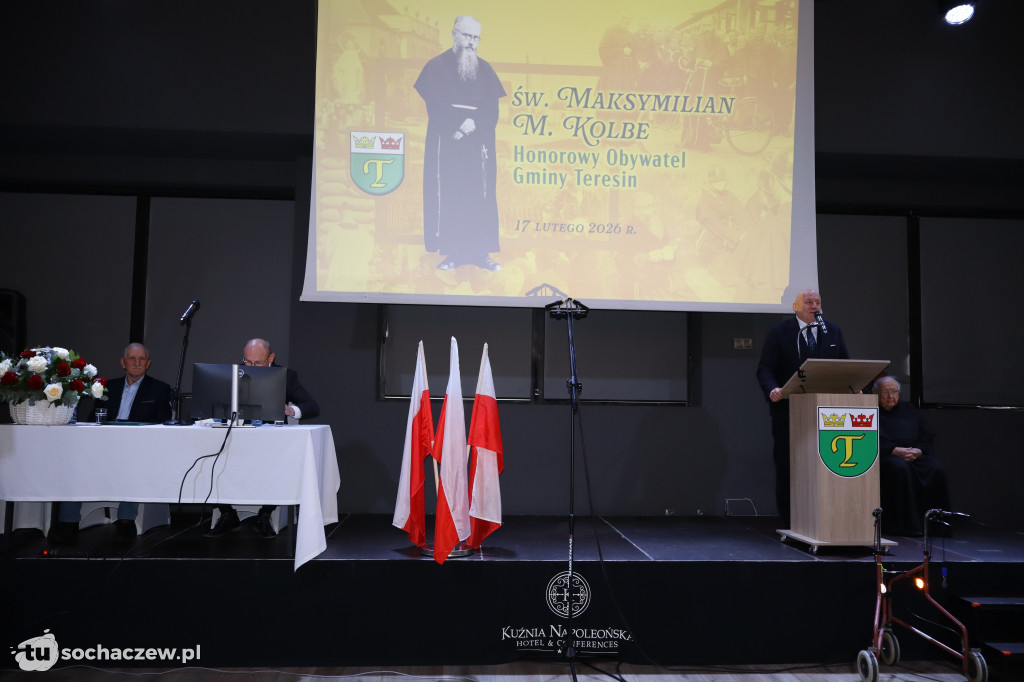 Gmina Teresin z nowym Honorowym Obywatelem